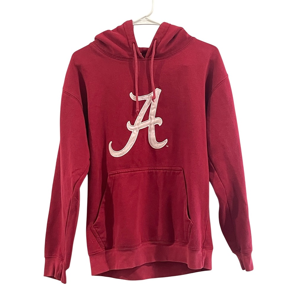 00144 - Alabama Crimson Tide NCAA Heavyweight‎ Hoodie Sweatshirt Adult Burgundy
